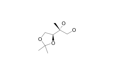 (2R,3S)-3,4-O-ISOPROPYLIDENE-2-METHYLBUTANE-1,2,3,4-TETRAOL