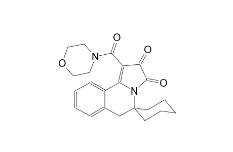 1'-(morpholine-4-carbonyl)-2'H-spiro[cyclohexane-1,5'-pyrrolo[2,1-a]isoquinoline]-2',3'(6'H)-dione