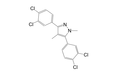 3,5-bis(3,4-dichlorophenyl)-1,4-dimethyl-1H-pyrazole