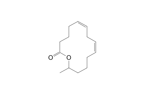(6Z,9Z)-14-methyl-1-oxacyclotetradeca-6,9-dien-2-one