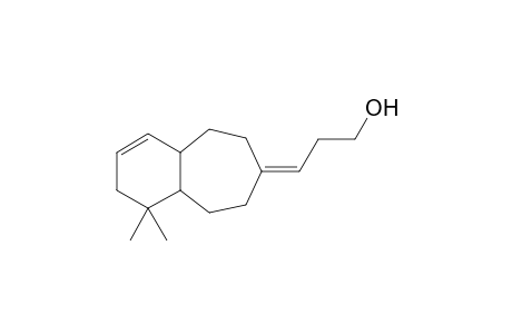 3-[1,1-Dimethyl-1,2,4a,5,6,8,9,9a-octahydro-benzocyclohepten-(7E)-ylidene]-propan-1-ol