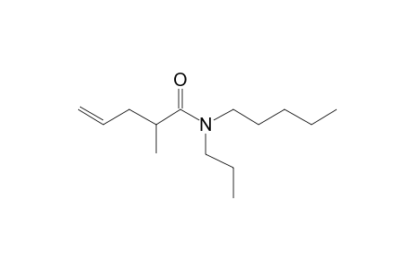 Pent-4-enoylamide, 2-methyl-N-propyl-N-pentyl-