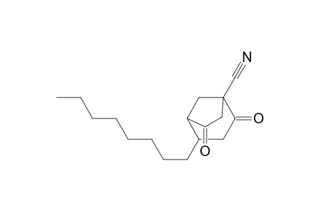 4-Octyl-2,6-dioxobicyclo[3.2.1]octane-1-carbonitrile