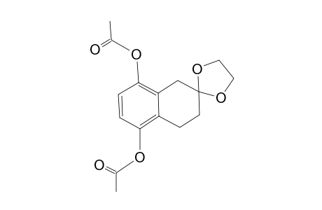 5,8-Diacetoxy-2-tetralone 1,2-ethanediyl acetal
