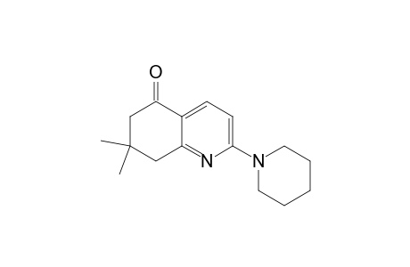 7,7-dimethyl-2-(piperidin-1-yl)-7,8-dihydroquinolin-5(6H)-one