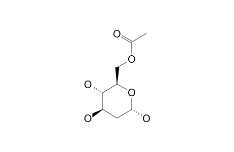 6-O-ACETYL-2-DEOXYGLUCOSE;ALPHA-ROTAMER