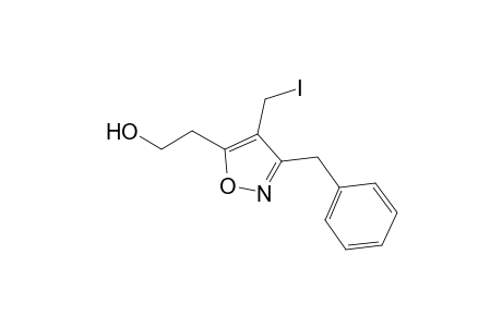 2-[3-benzyl-4-(iodomethyl)-1,2-oxazol-5-yl]ethanol