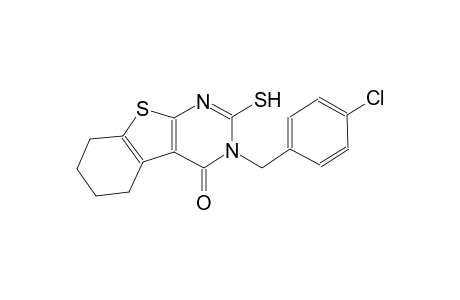 3-(4-chlorobenzyl)-2-sulfanyl-5,6,7,8-tetrahydro[1]benzothieno[2,3-d]pyrimidin-4(3H)-one