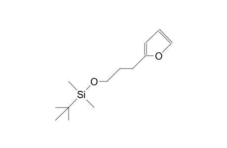 1-(T-Butyl-dimethyl-silyloxy)-3-(2-furyl)-propane