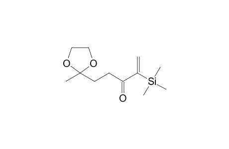 6,6-(1,2-Ethanediyldioxy)-2-trimethylsilyl-1-hepten-3-one