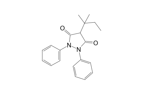 1,2-diphenyl-4-tert-pentyl-3,5-pyrazolidinedione