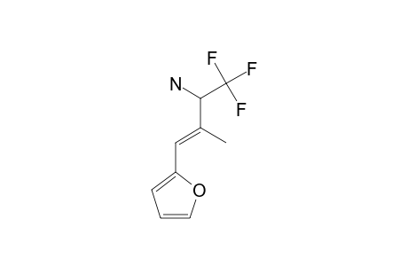 [(E)-3-(2-furyl)-2-methyl-1-(trifluoromethyl)prop-2-enyl]amine