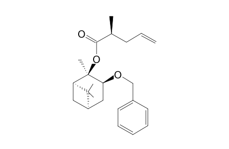 (1R,2R,3S,5R,2'S)-3-O-Benzylpinanediol 2'-propenylpropionate