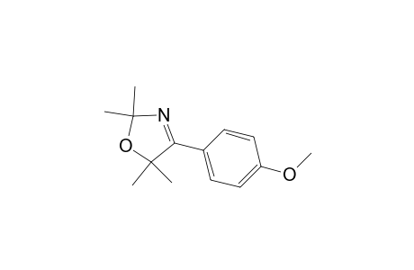 Oxazole, 2,5-dihydro-4-(4-methoxyphenyl)-2,2,5,5-tetramethyl-