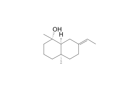 (1.alpha.,4a.alpha.,8a.alpha.)-(+-)-Decahydro-7-ethylidene-1,4a-dimethyl-1-naphthalenol isomer