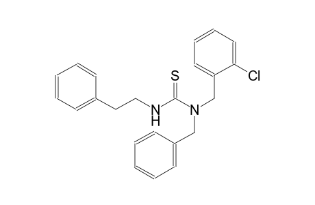N-benzyl-N-(2-chlorobenzyl)-N'-(2-phenylethyl)thiourea