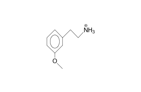 3-Methoxy-phenethylamine cation