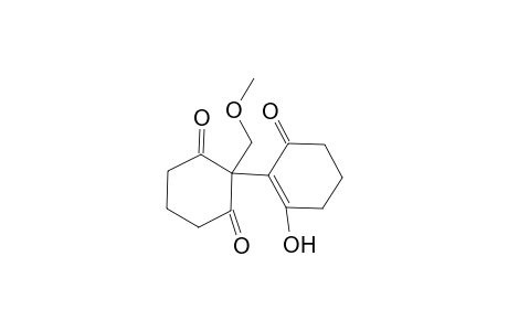1,3-Cyclohexanedione, 2-(2-hydroxy-6-oxo-1-cyclohexen-1-yl)-2-(methoxymethyl)-