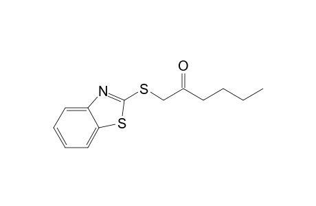 1-(Benzothiazol-2-ylsulfanyl)hexan-2-one