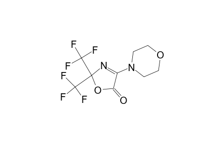 4-morpholino-2,2-bis(trifluoromethyl)-5(2H)-oxazolone