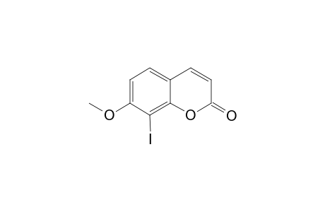 8-Iodanyl-7-methoxy-chromen-2-one
