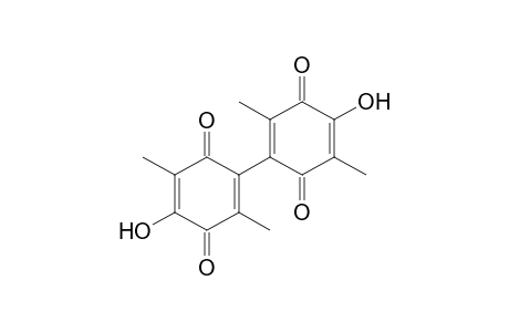 [Bi-1,4-cyclohexadien-1-yl]-3,3',6,6'-tetrone, 4,4'-dihydroxy-2,2',5,5'-tetramethyl-