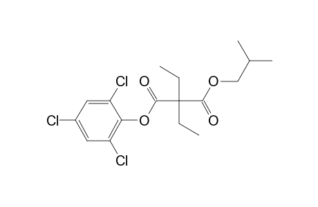 Diethylmalonic acid, isobutyl 2,4,6-trichlorophenyl ester