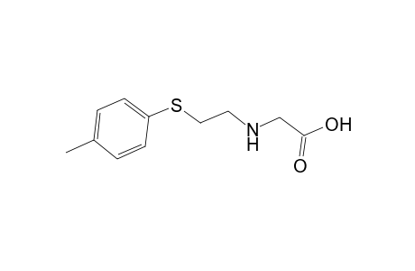 ((2-[(4-Methylphenyl)sulfanyl]ethyl)amino)acetic acid