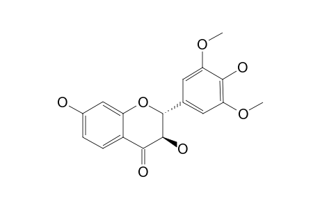 SAPHORAYUNNANOL;(2R,3R)-3,7,4'-TRIHYDROXY-3',5'-DIMETHOXY-FLAVANONE