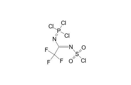 Sulfamoyl chloride, [2,2,2-trifluoro-1-[(trichlorophosphoranylidene)amino]ethylidene]-