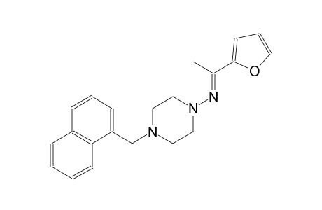 1-piperazinamine, N-[(E)-1-(2-furanyl)ethylidene]-4-(1-naphthalenylmethyl)-