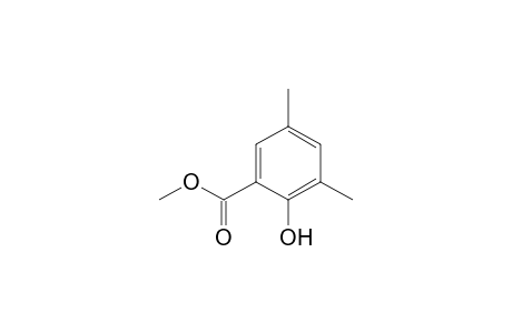 Benzoic acid, 2-hydroxy-3,5-dimethyl-, methyl ester