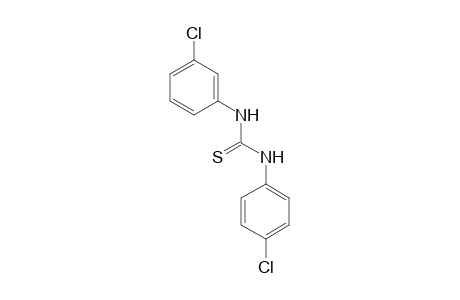 1-(3-Chlorophenyl)-3-(4-chlorophenyl)thiourea