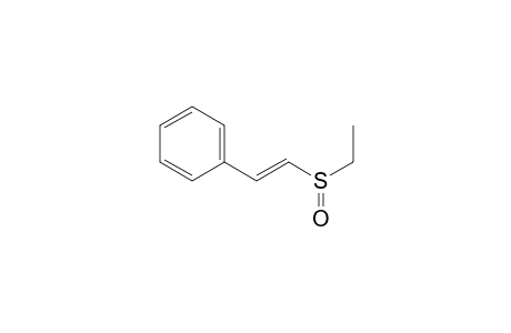 (E)-1-Ethanesulfinyl-2-phenylethene