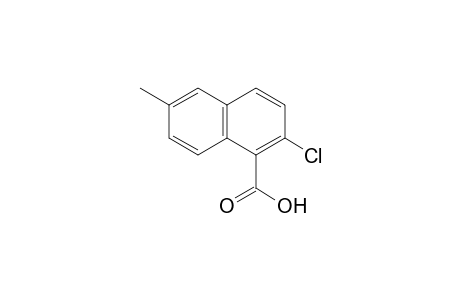 1-Naphthalenecarboxylic acid, 2-chloro-6-methyl-