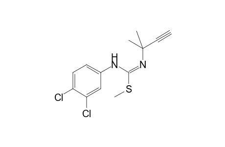 Isothiourea, 1-(3,4-dichlorophenyl)-2-methyl-3-(1,1-dimethyl-2-propynyl)-