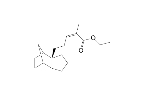 Ethyl-(Z)-2-methyl-(2R)-5-tricyclo[5.2.1.0(2',6')]dec-2'-yl-2-pentenoate