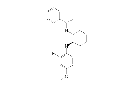 (1R,2R)-N(1)-(2-FLUORO-4-METHOXYPHENYL)-N(2)-[(S)-1-PHENYLETHYL]-CYCLOHEXANE-1,2-DIAMINE