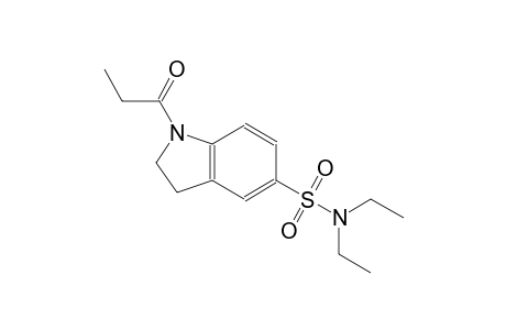 N,N-diethyl-1-propionyl-5-indolinesulfonamide