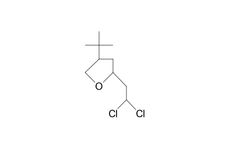 cis-4-tert-Butyl-2-(2,2-dichloro-ethyl)-tetrahydro-furan