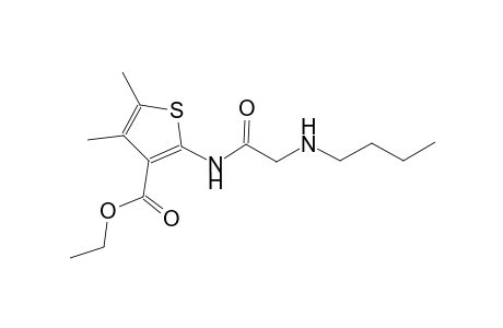 ethyl 2-{[(butylamino)acetyl]amino}-4,5-dimethyl-3-thiophenecarboxylate