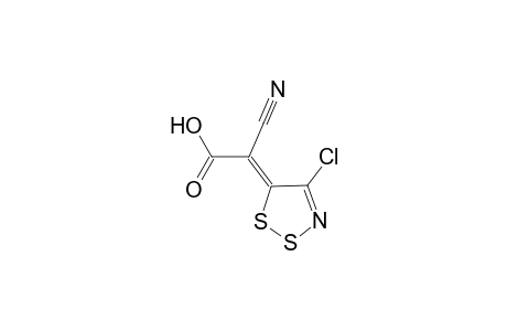(Z)-2-(4-Chloro-5H-1,2,3-dithiazol-5-ylidene)-2-cyanoacetic acid