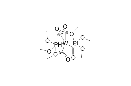 Tungsten, tetracarbonylbis(phosphorous acid)-, hexamethyl ester