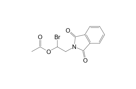 1H-Isoindole-1,3(2H)-dione, 2-[2-(acetyloxy)-2-bromoethyl]-
