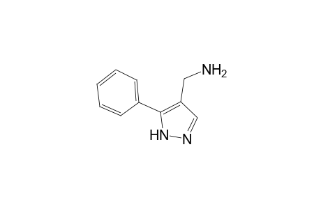 (5-phenyl-1H-pyrazol-4-yl)methanamine