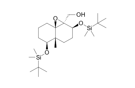 [(1R*,3S*,4S*,7R*,8S*)-4,8-Bis(1,1,2,2-tetramethyl-1-silapropoxy)-7-methyl-2-oxatricyclo[5.4.0.0(1,3)]undec-3-yl]methan-1-ol