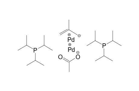 mu-(Acetate)-mu-(2-methylallyl)-bis(triisopropylphosphine)dipailadium(I)