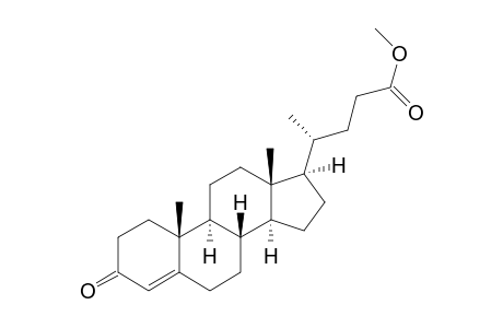 Methyl 3-oxo-4-cholen-24-oate