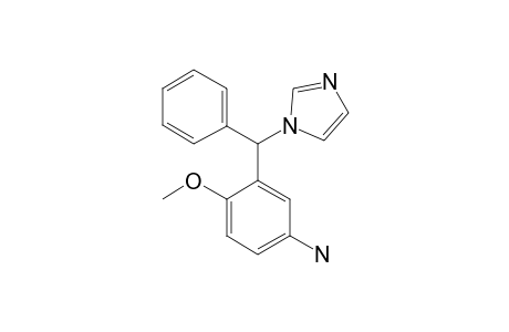 1-[(5-AMINO-2-METHOXYPHENYL)-PHENYLMETHYL]-IMIDAZOLE