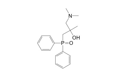 2-Propanol, 1-(dimethylamino)-3-(diphenylphosphinyl)-2-methyl-, (.+-.)-